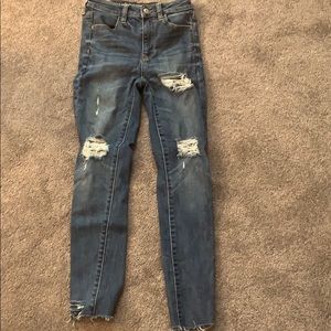 American Eagle super super stretch jeans